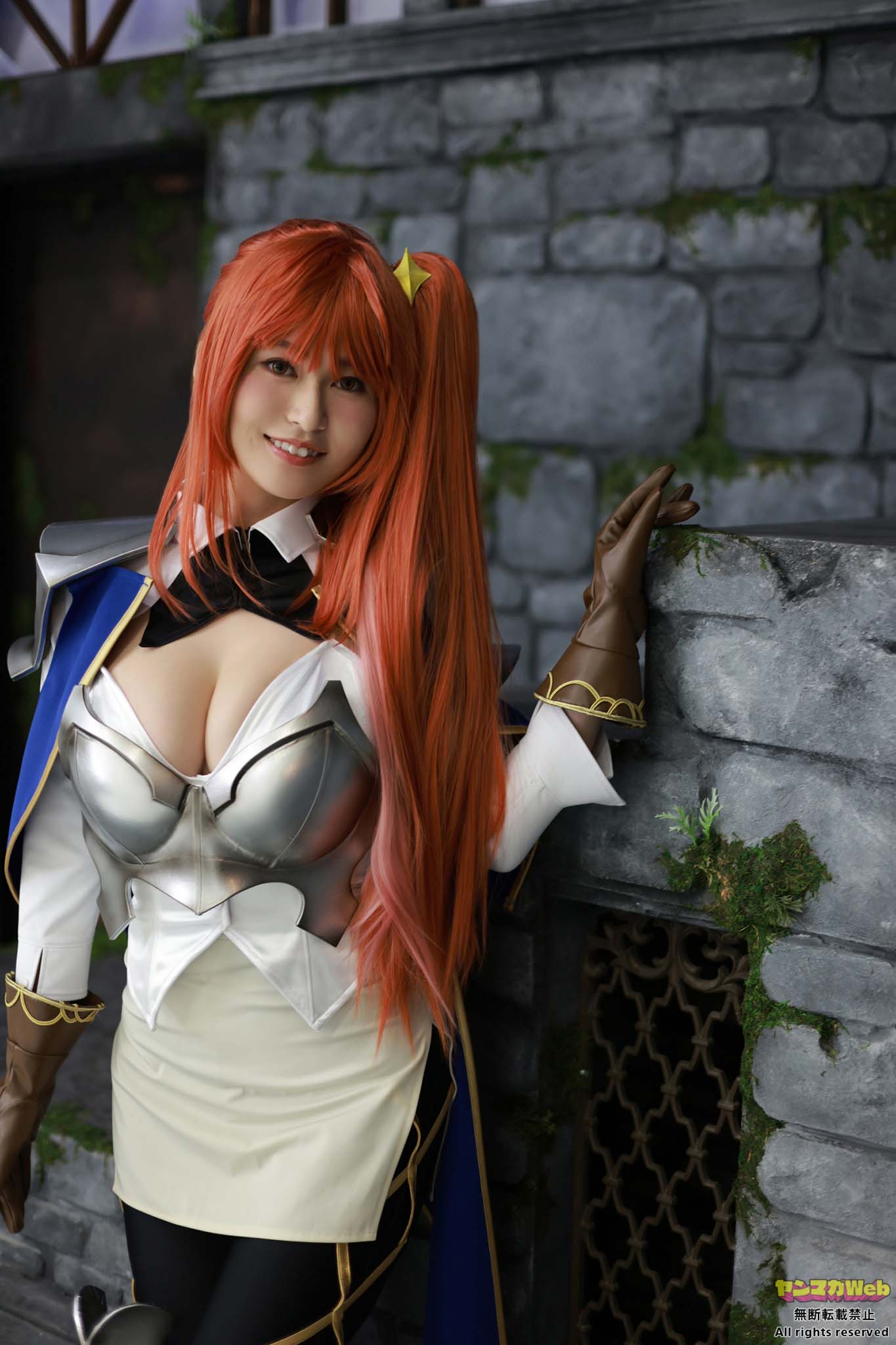 未梨一花、たわわ美バストがSEXY 『ハズレスキル「逃げる」』コスプレ披露