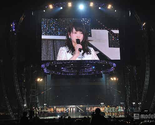 AKB48川栄李奈、卒業発表 高橋みなみ涙のエール