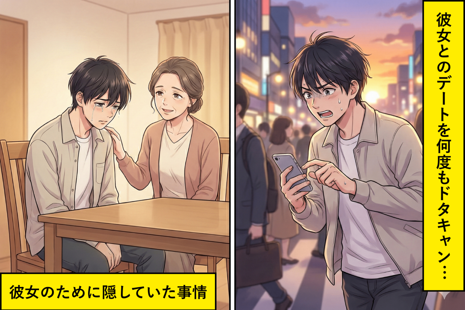 「ごめん、急用」彼女とのデートを何度もドタキャン→彼女のために隠した本当の事情