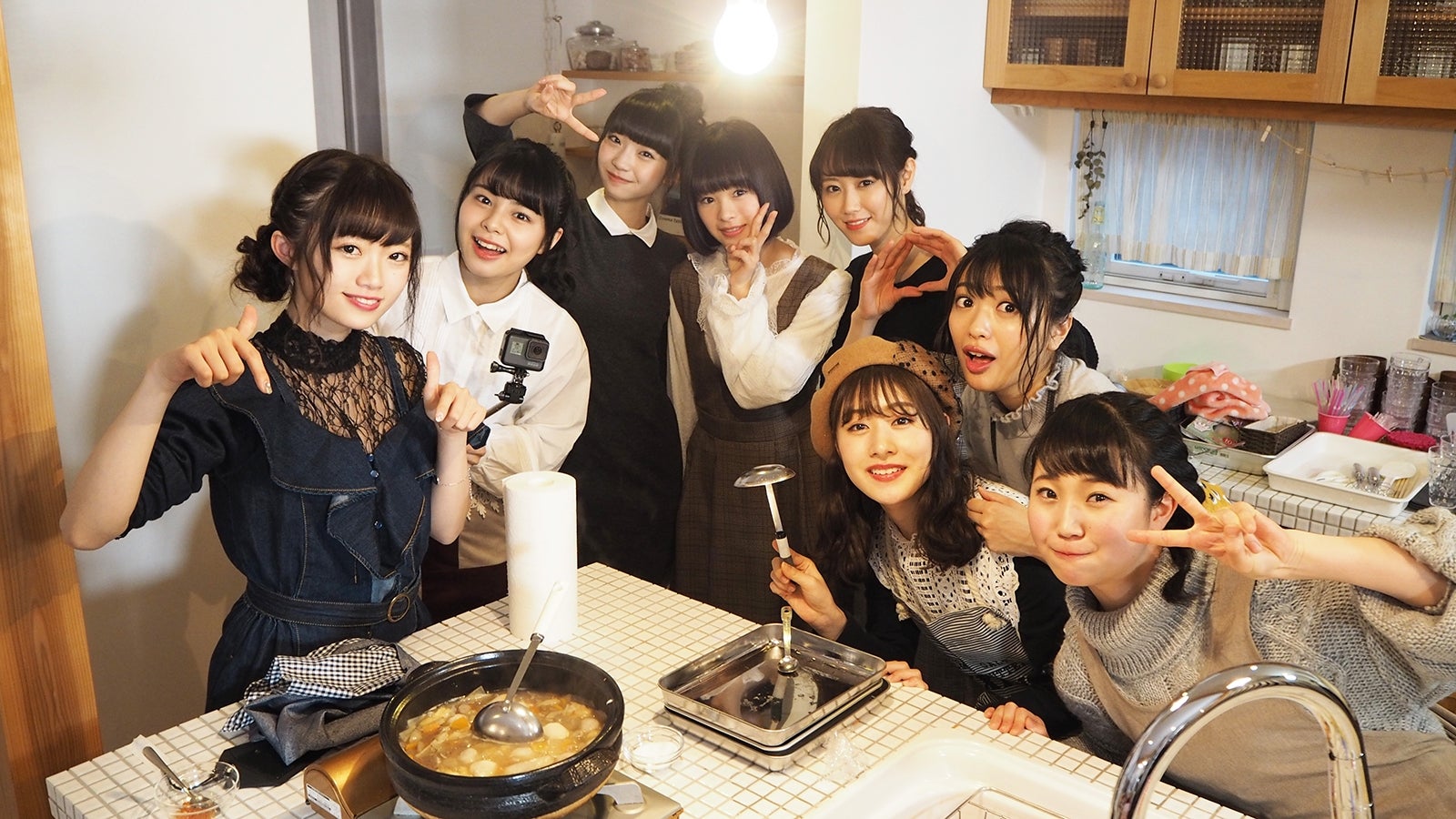 「NGT48のホームパーティー！！祝！卒業 北原里英がいっちゃん好きなんさSP」より（提供写真）