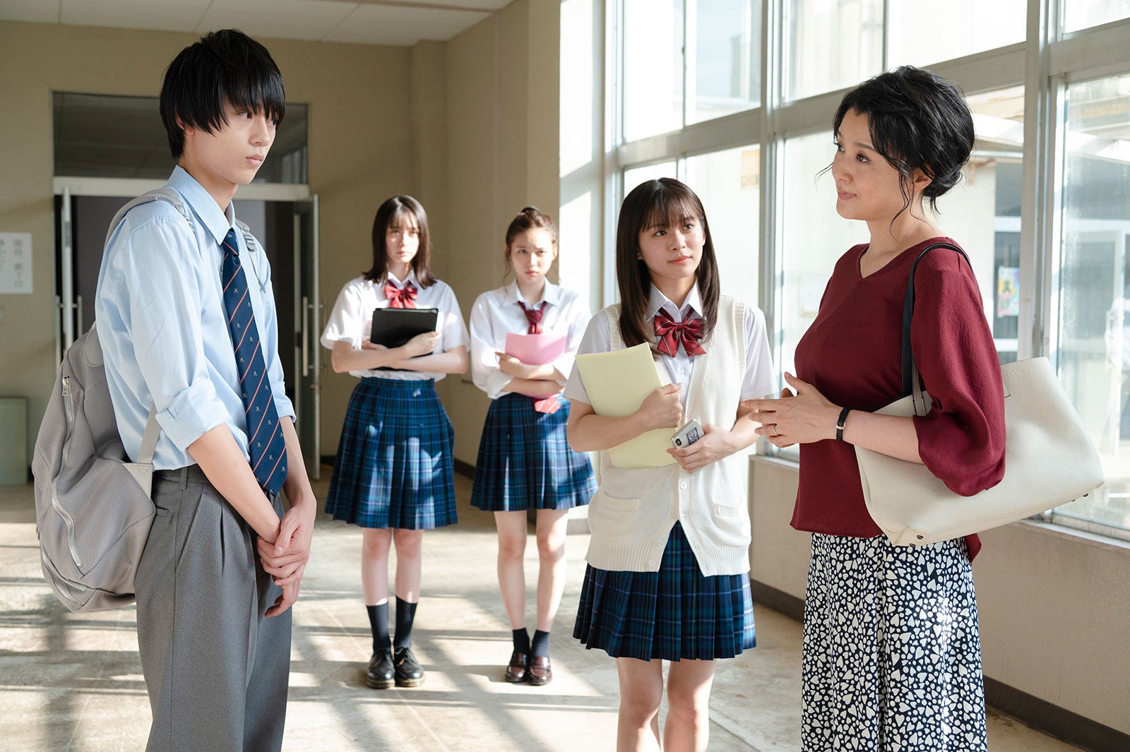 水沢林太郎、藤原紀香／ドラマ「17.3 about a sex」最終話より（C）AbemaTV