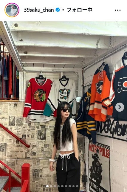 SAKURA Instagramより