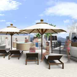 サウナ&ジャグジーエリア/画像提供:白馬観光開発