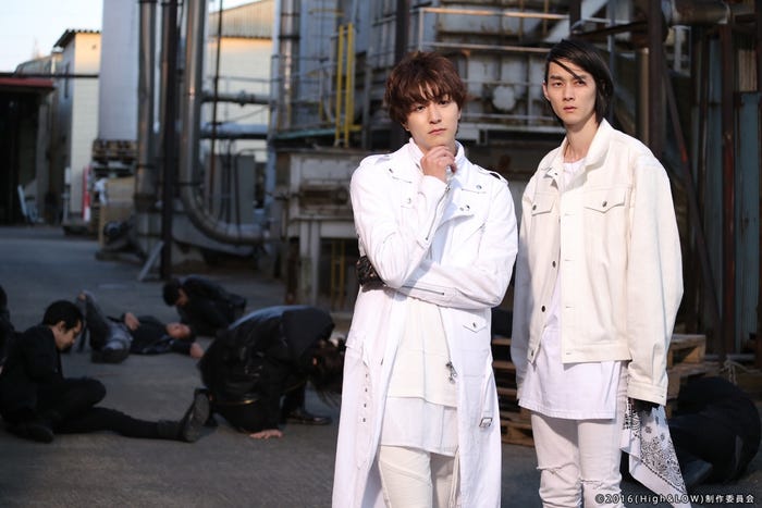 (左から)稲葉友、柳俊太郎(C)「HiGH&LOW」製作委員会