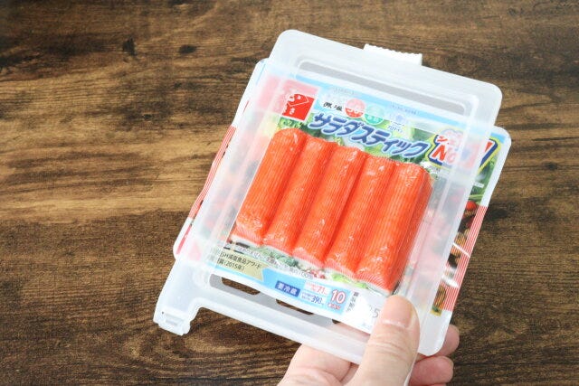 セリア ハム&ベーコン保存クリップ セリアのハム&ベーコン保存クリップはカニカマの保存におすすめ