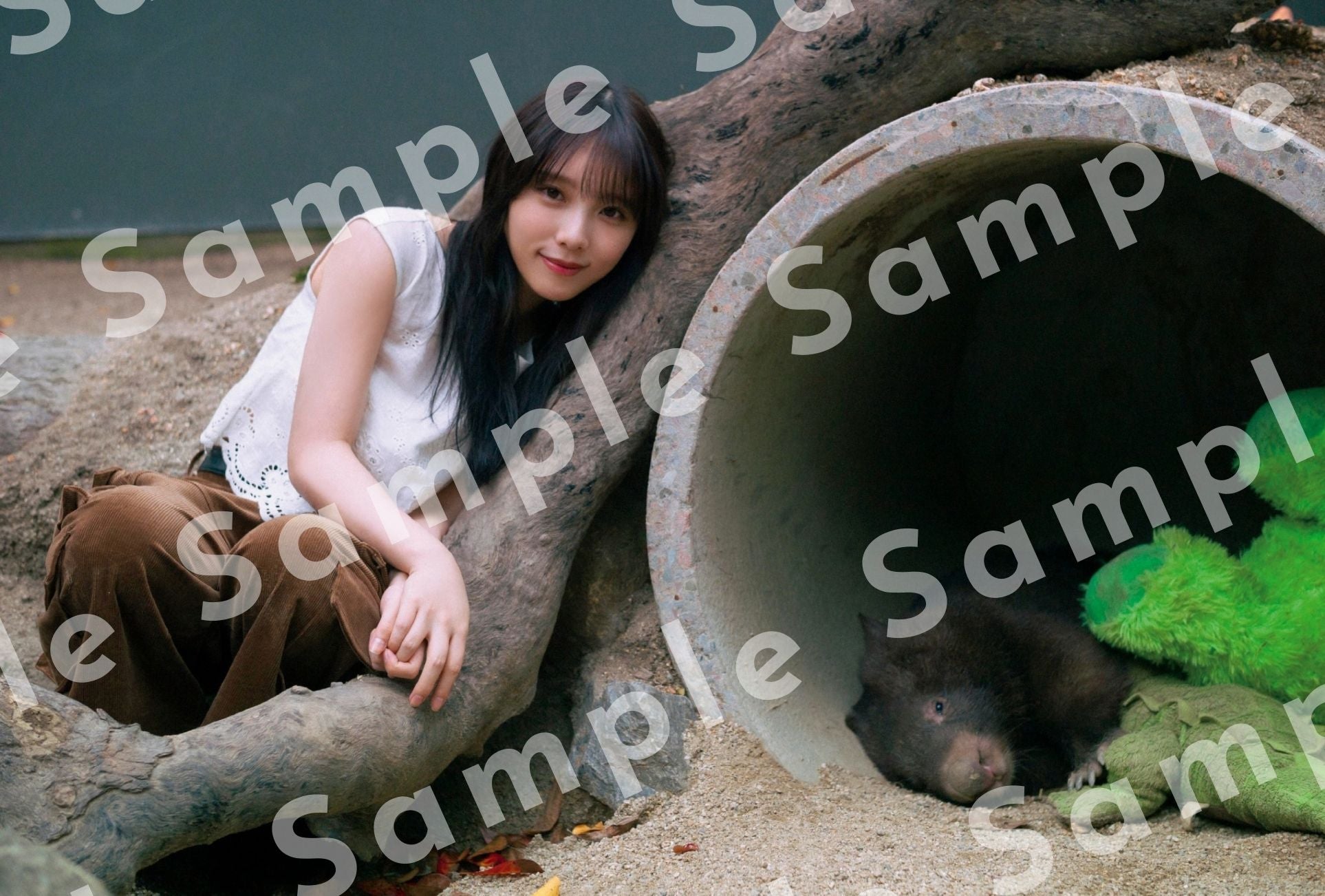 与田祐希3rd写真集「ヨーダ」くまざわ書店ポストカード／撮影・細居幸次郎