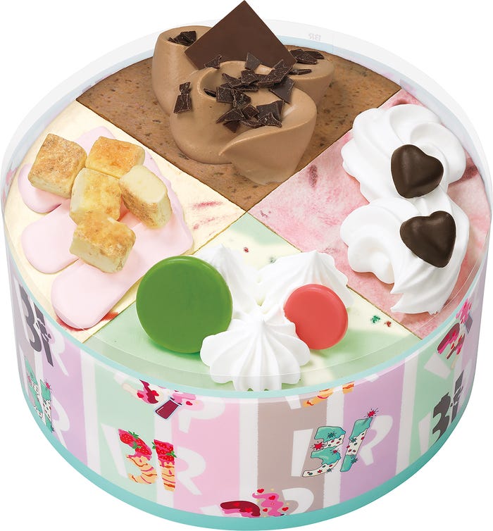 50th アニバーサリー パレット4/画像提供:B-R サーティワン アイスクリーム