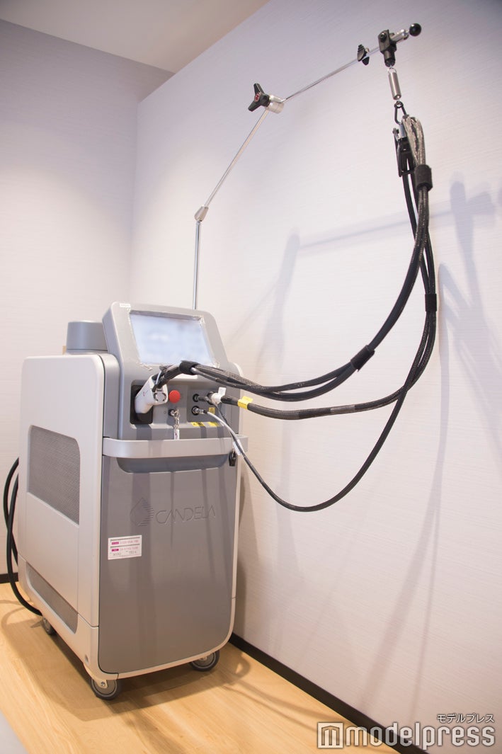 アレキサンドライトレーザー脱毛機（C）モデルプレス