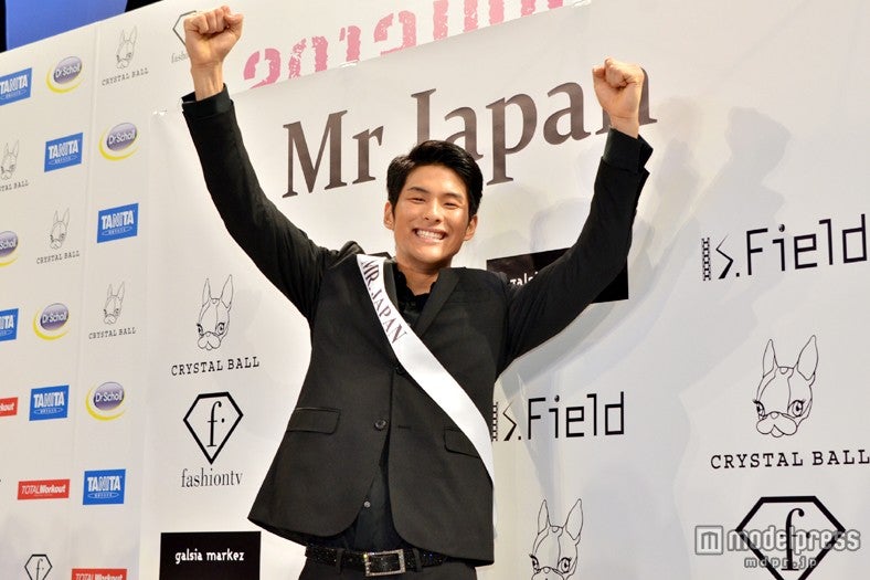 日本一の美男「ミス・ユニバース・ジャパン」男性版グランプリ　今後の目標を明かす