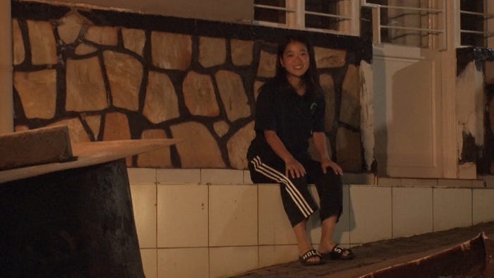 ゆいな「あいのり:African Journey」第14話より(C)フジテレビ