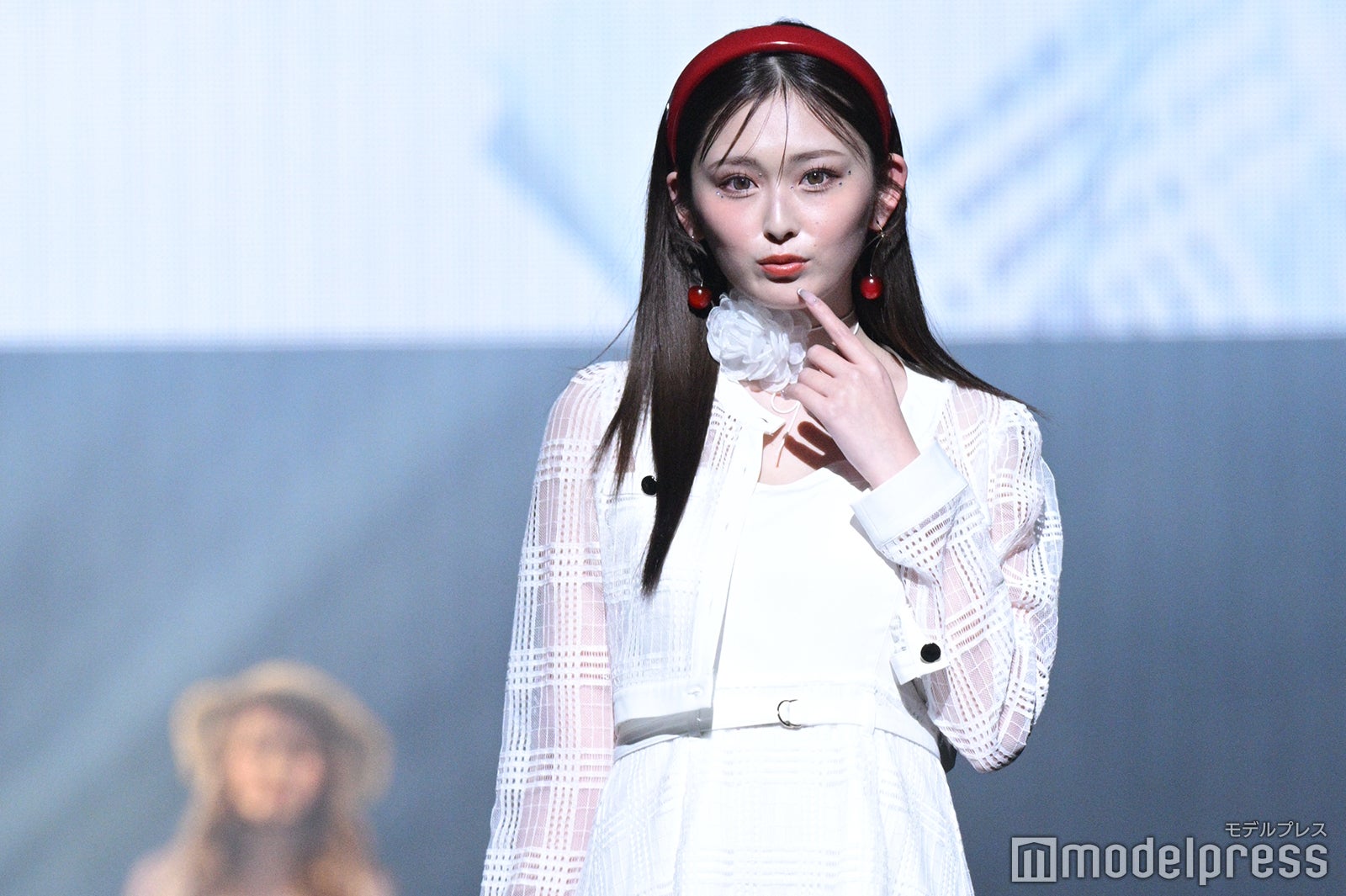 ゆうちゃみ、キャミワンピから色白美脚輝く【TGC香川2025】