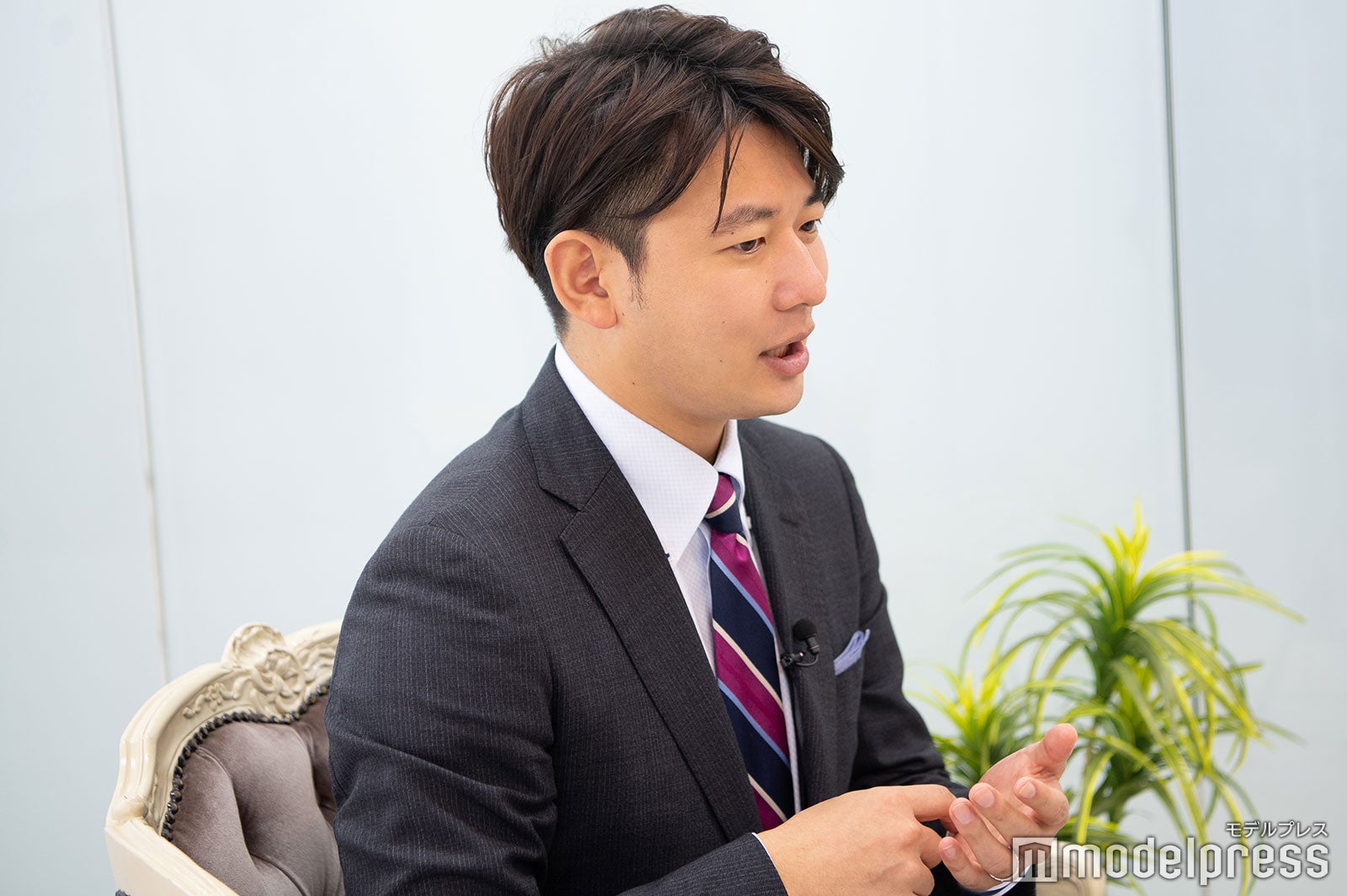 谷岡慎一アナ（C）モデルプレス