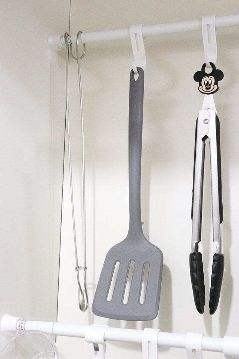 セリア　ハンギングステンレススポンジトング