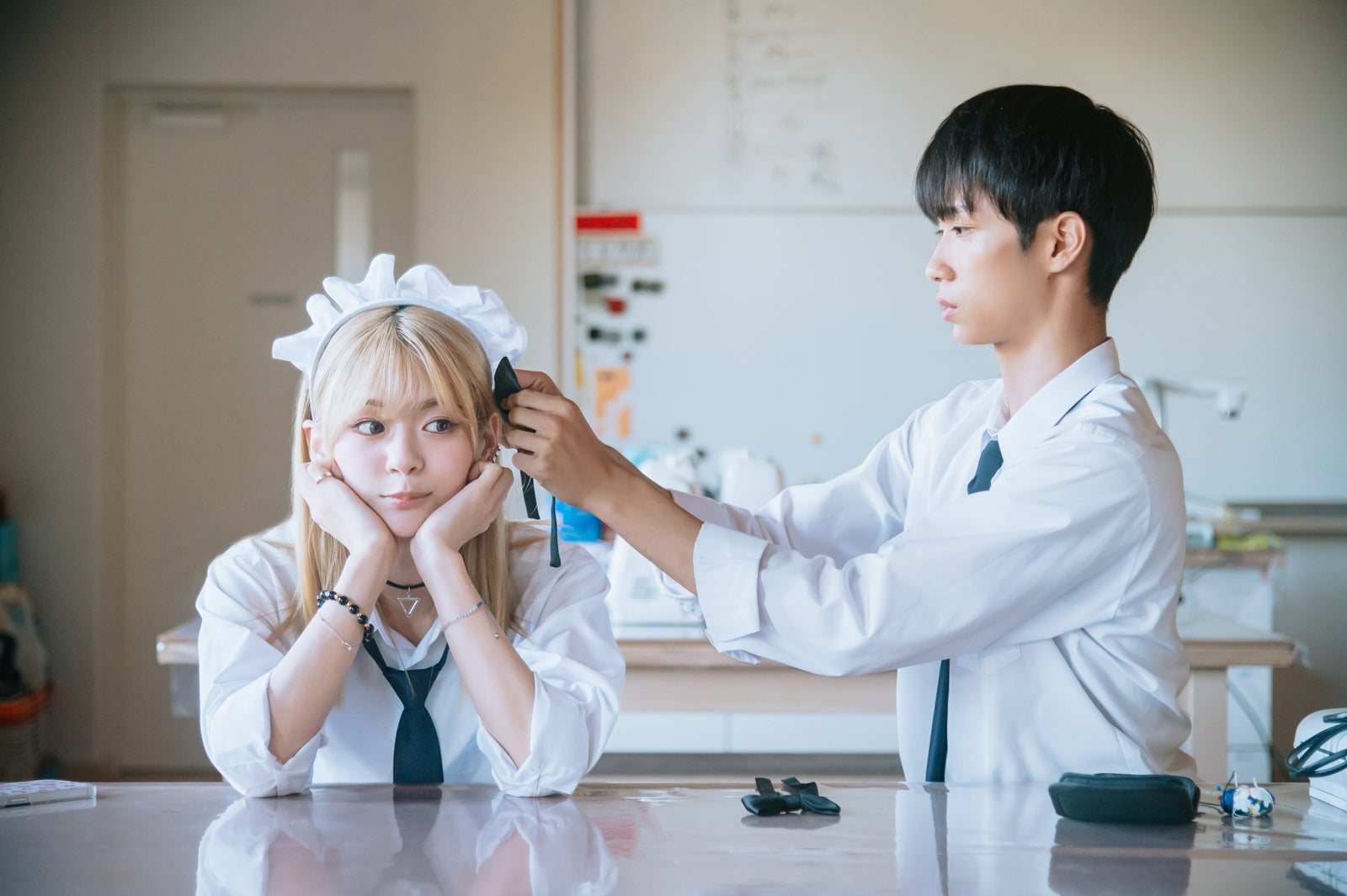 永瀬莉子、野村康太「その着せ替え人形は恋をする」第7話（C）福田晋一／SQUARE ENIX・ドラマ「その着せ替え人形は恋をする」製作委員会・MBS