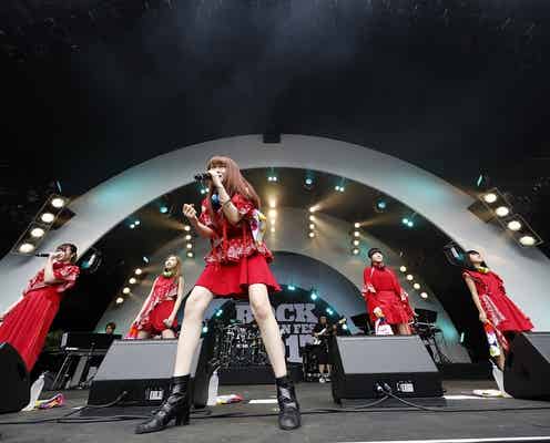 Little Glee Monster「ロッキンジャパン」で圧巻パフォーマンス 新曲に感嘆の声止まず