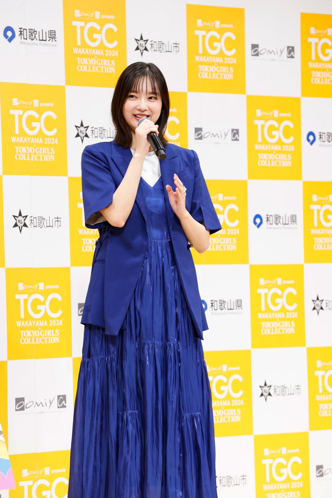 新川優愛（C）oomiya presents TGC 和歌山 2024 記者発表会