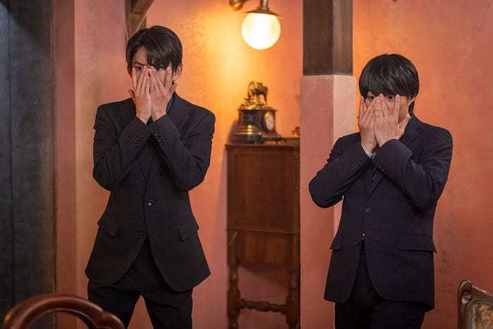 山時聡真、大橋和也「民王R」第7話(C)テレビ朝日