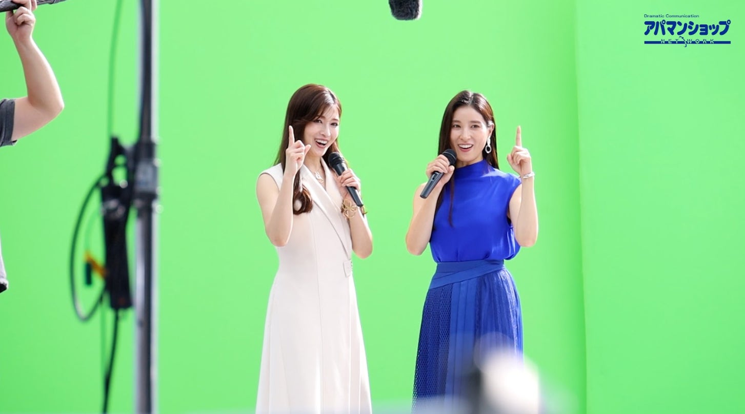 土屋炎伽、土屋太鳳／新CM第1弾メイキングより（提供写真）