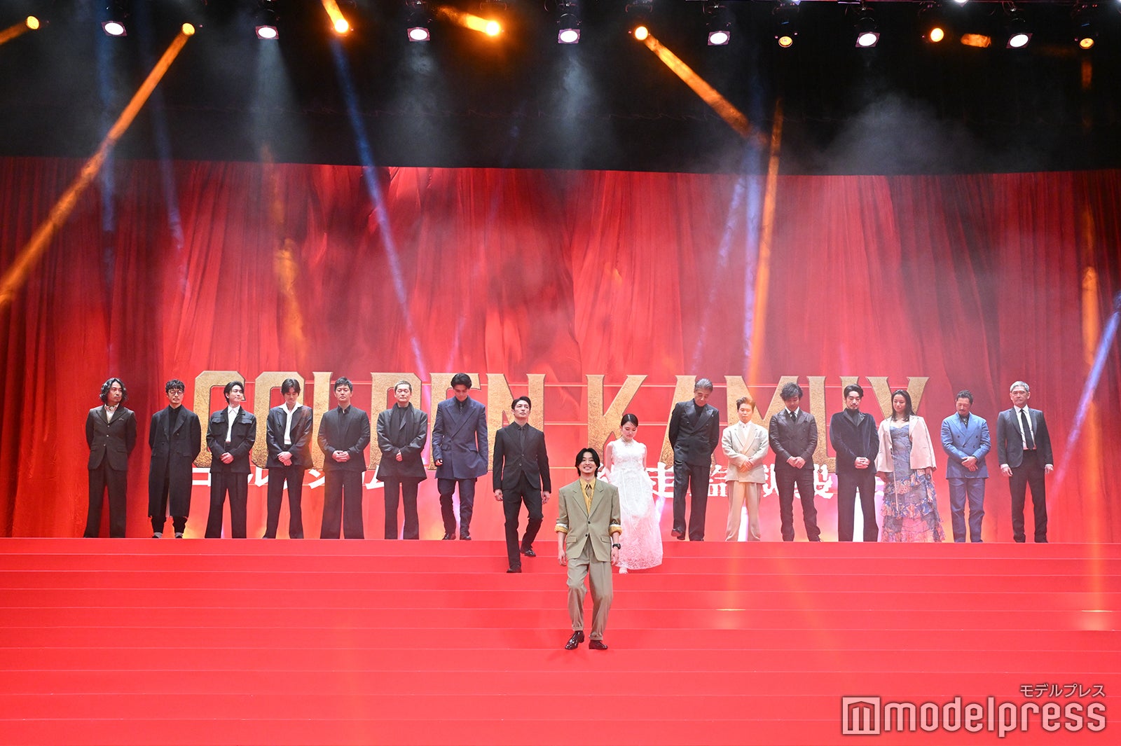 片桐健滋監督、和田聰宏、稲葉友、栁俊太郎、工藤阿須加、井浦新、眞栄田郷敦、玉木宏、山崎賢人、山田杏奈、舘ひろし、矢本悠馬、北村一輝、大谷亮平、高橋メアリージュン、池内博之、杉本哲太（C）モデルプレス