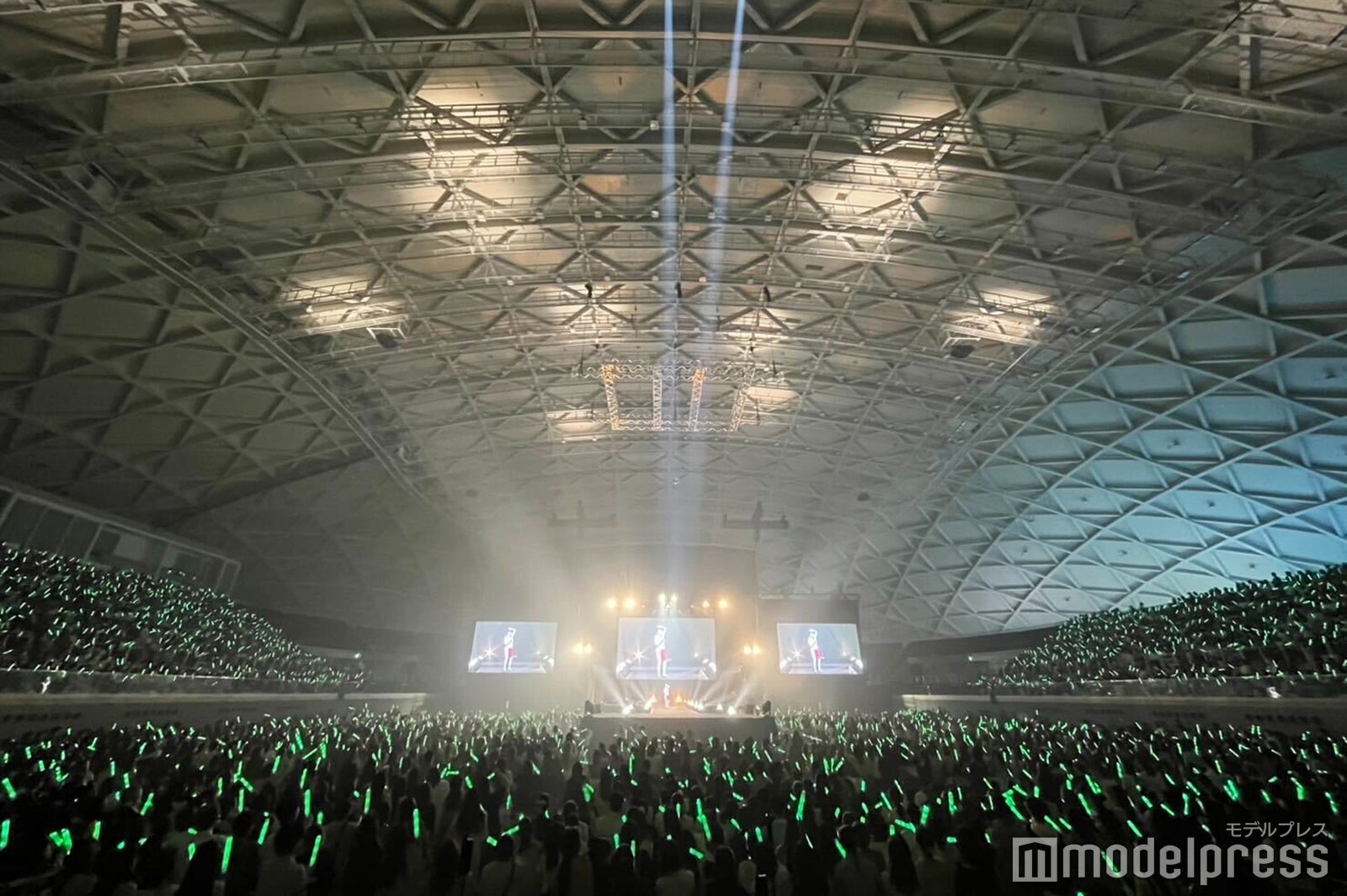 なごみ、レースワンピで美脚透ける【TGC香川2025】 - モデルプレス