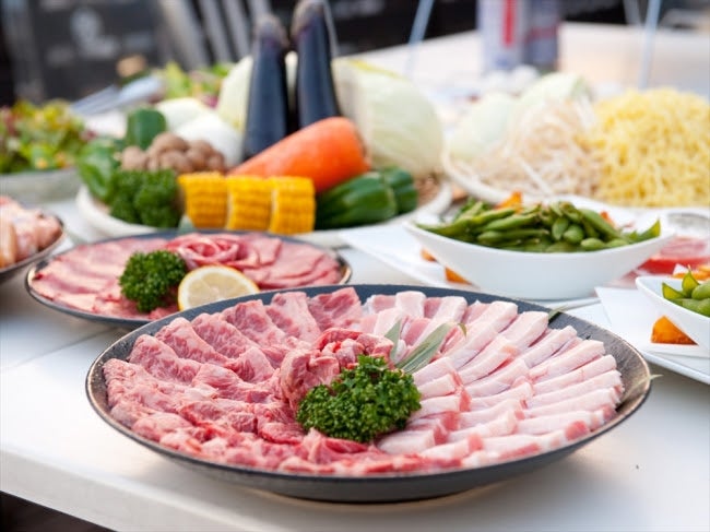 BBQコース全6品／画像提供：ダイヤモンドダイニング