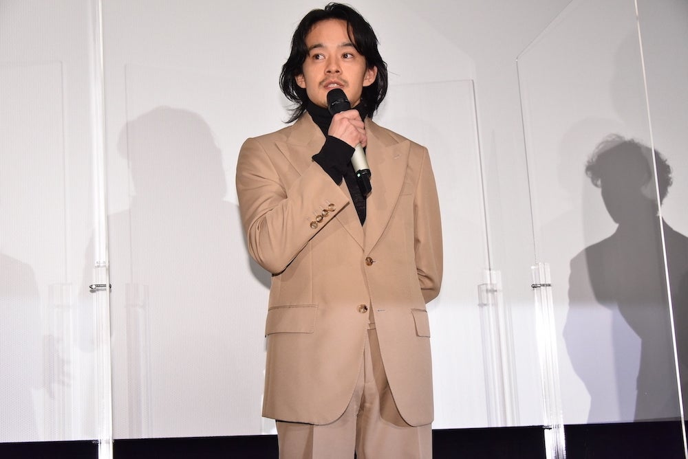 池松壮亮／「ちょっと思い出しただけ」東京プレミア上映会より（提供写真）