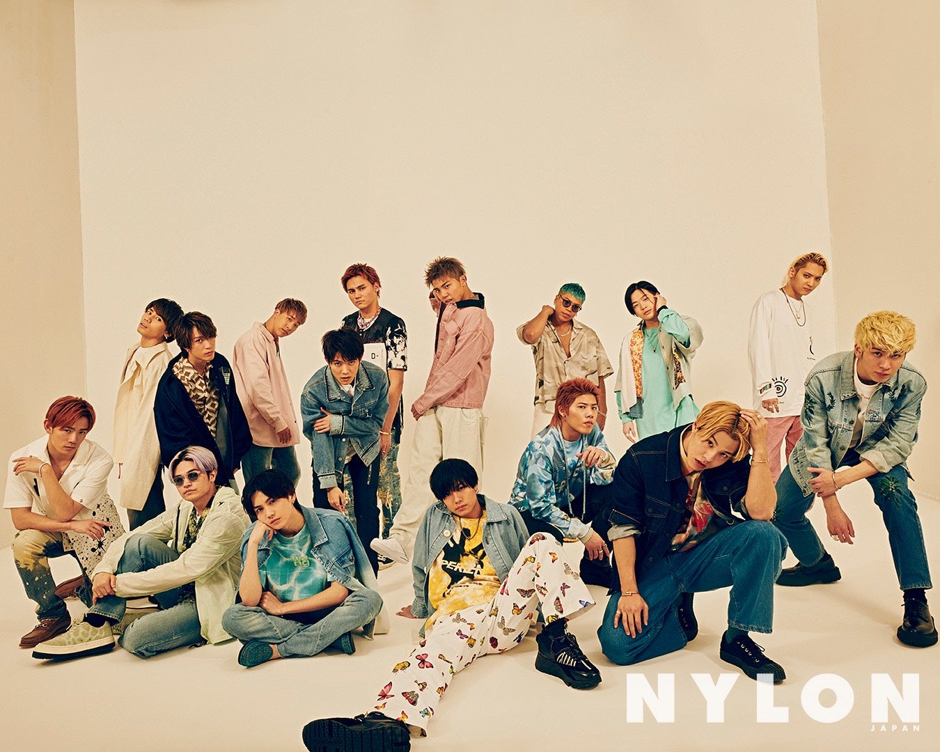 THE RAMPAGE from EXILE TRIBE（C）NYLON JAPAN