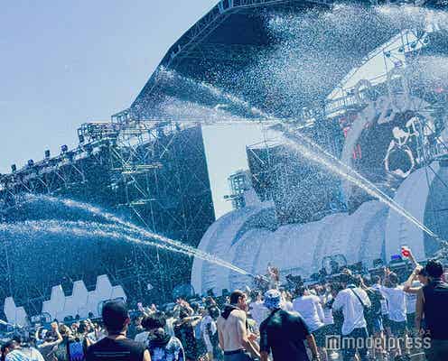 日本5年ぶり開催「S2O JAPAN」大量放水でずぶ濡れ 圧巻DJプレイにボルテージ最高潮