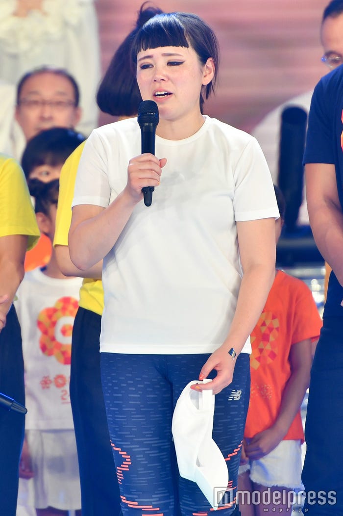 90キロ完走後のブルゾンちえみ (C)モデルプレス