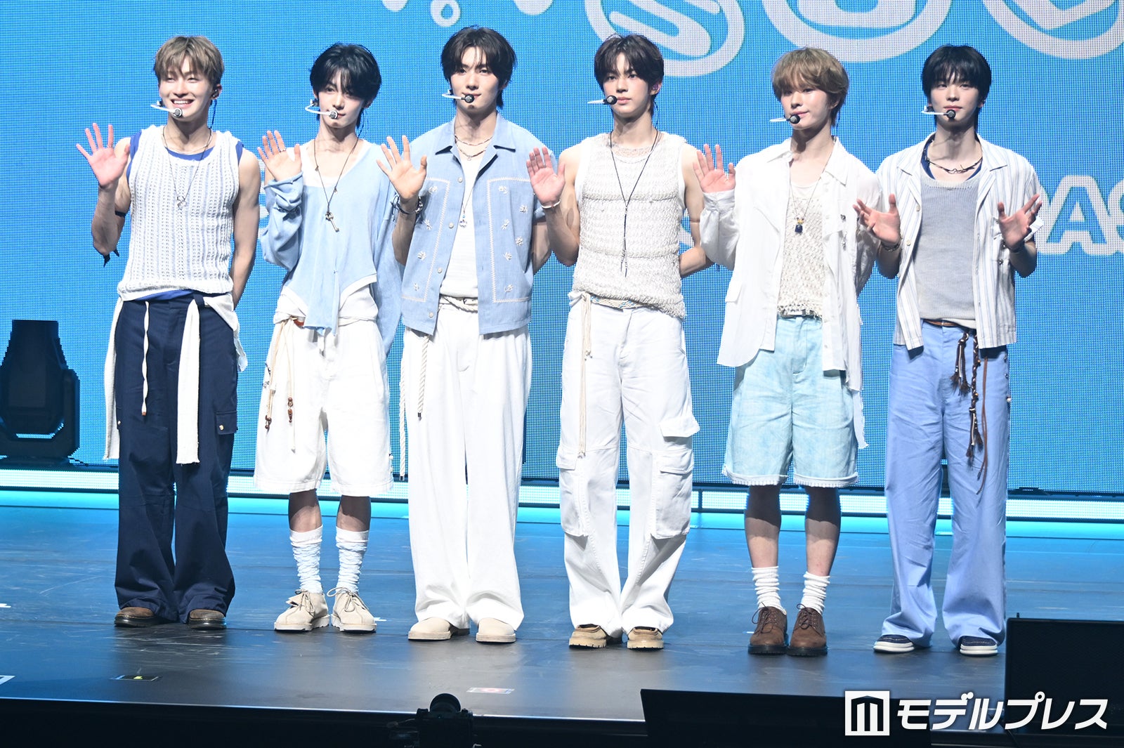 JIHOON（ジフン）、HANJIN（ハンジン）、YOUNGJAE（ヨンジェ）、DOHOON（ドフン）、KYUNGMIN（ギョンミン）、SHINYU（シンユ）／TWS（C）モデルプレス