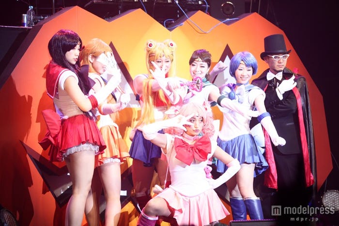 チーム“セーラームーン”が「仮装コンテスト」グランプリを獲得(C)TGC Night Halloween Party in OSAKA