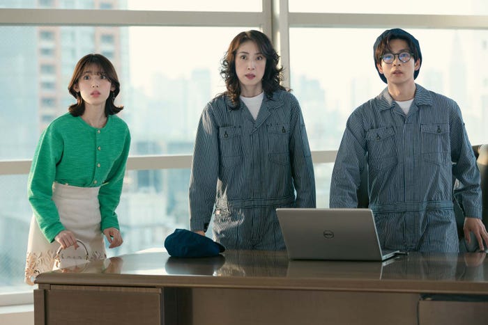 白石聖、天海祐希、松下洸平「合理的にあり得ない~探偵・上水流涼子の解明~」最終話より(C)カンテレ