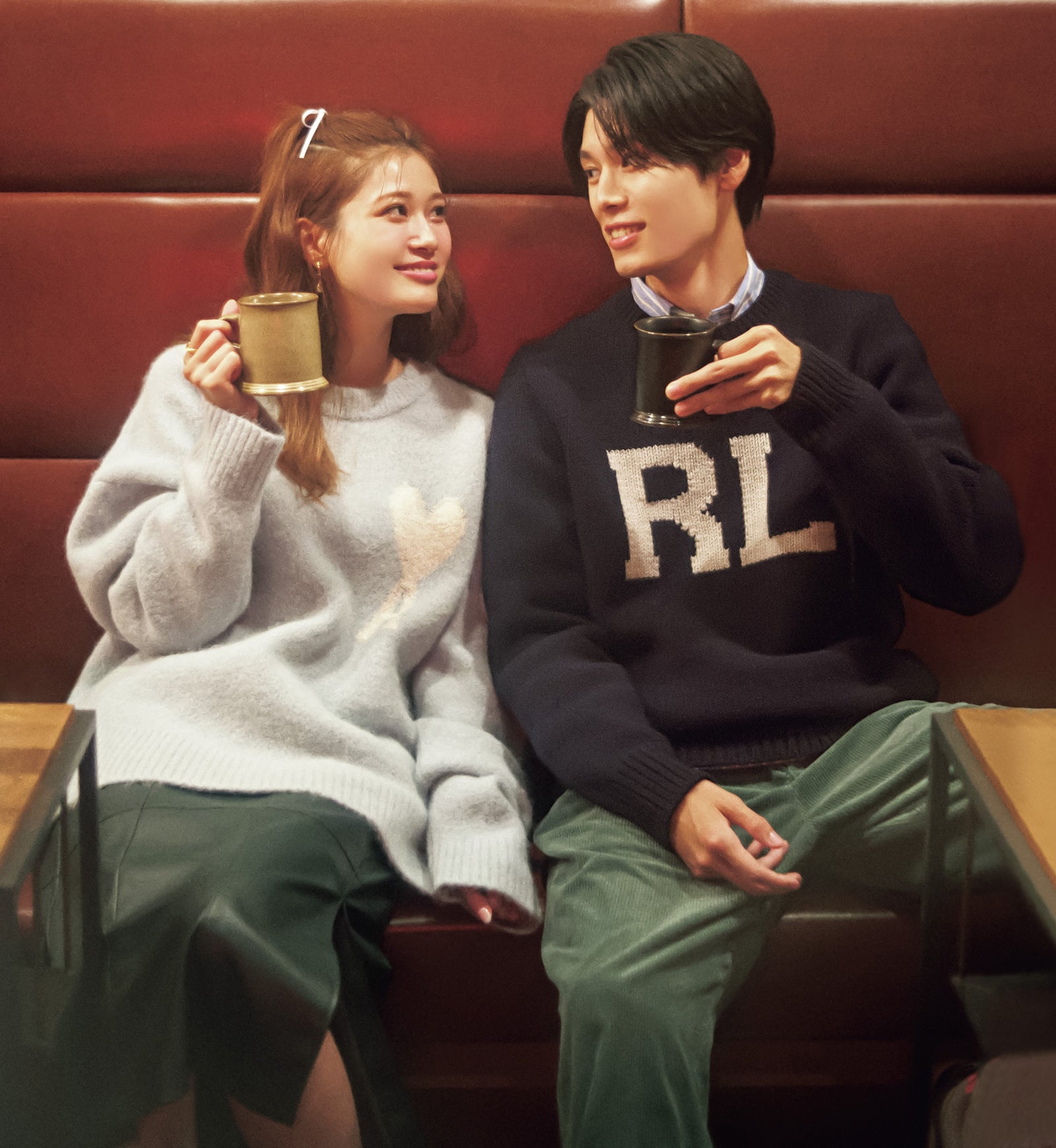 生見愛瑠、萩原利久（画像提供：小学館）