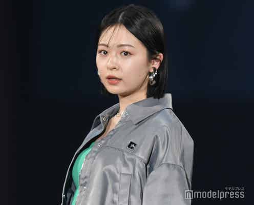 莉子、差し色おしゃれなスポーティコーデで登場【札幌コレクション2024SS】