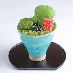 庭園 抹茶パフェ (税込 1,400円)/提供画像