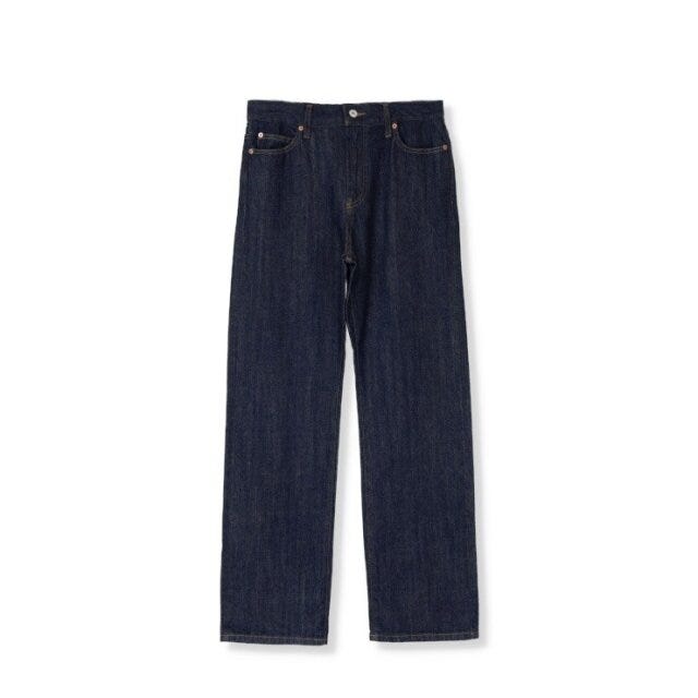 デニムストレートパンツ 2025秋冬しまむらレディースデニムストレートパンツ