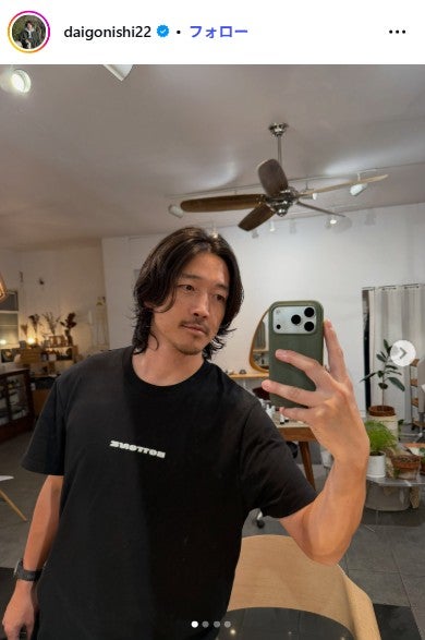 西大伍Instagramより