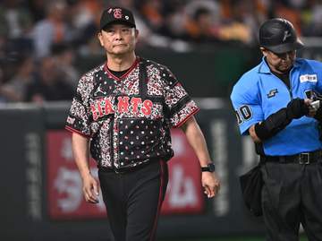 巨人・橋上監督代行「2つのチャンスをものにできなかったのが敗戦に繋がってしまった」拙攻悔やむ 7回2失点の小笠原には「本来なら勝ちがつく内容。申し訳なかった」