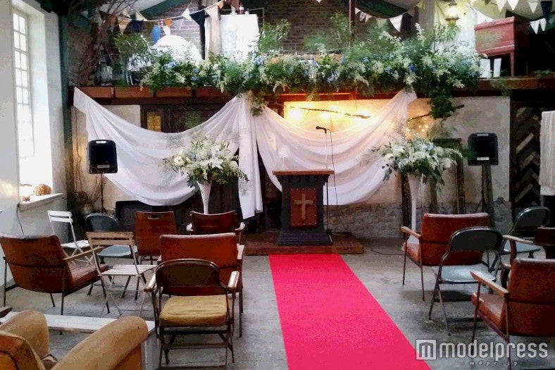 結婚式の際はこんなチャペルに（画像提供：CHUM APARTMENT）
