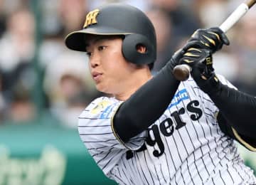 阪神 中川が西武の開幕投手候補から先制弾！甘いスライダーを見逃さず左翼席へ OP戦でまたアピール 開幕左翼争いをけん引