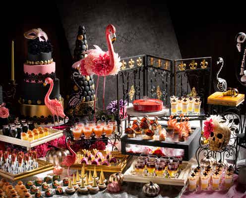 コンラッド東京でハロウィン・スイーツビュッフェ “ピンク&シャドウ”2つの世界を表現