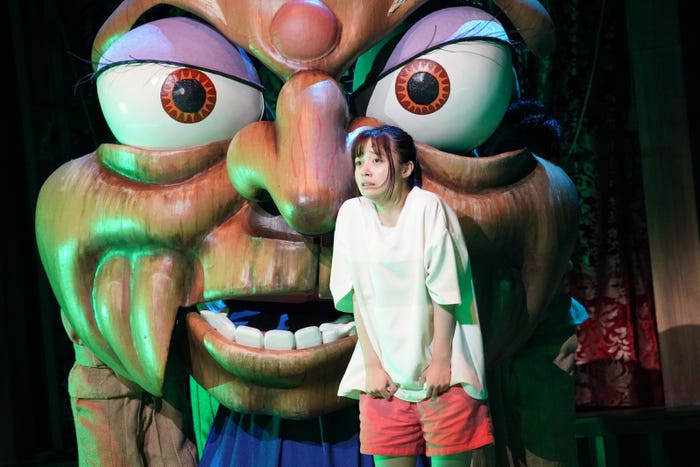 2023年舞台「千と千尋の神隠し」御園座公演 舞台写真(提供写真)