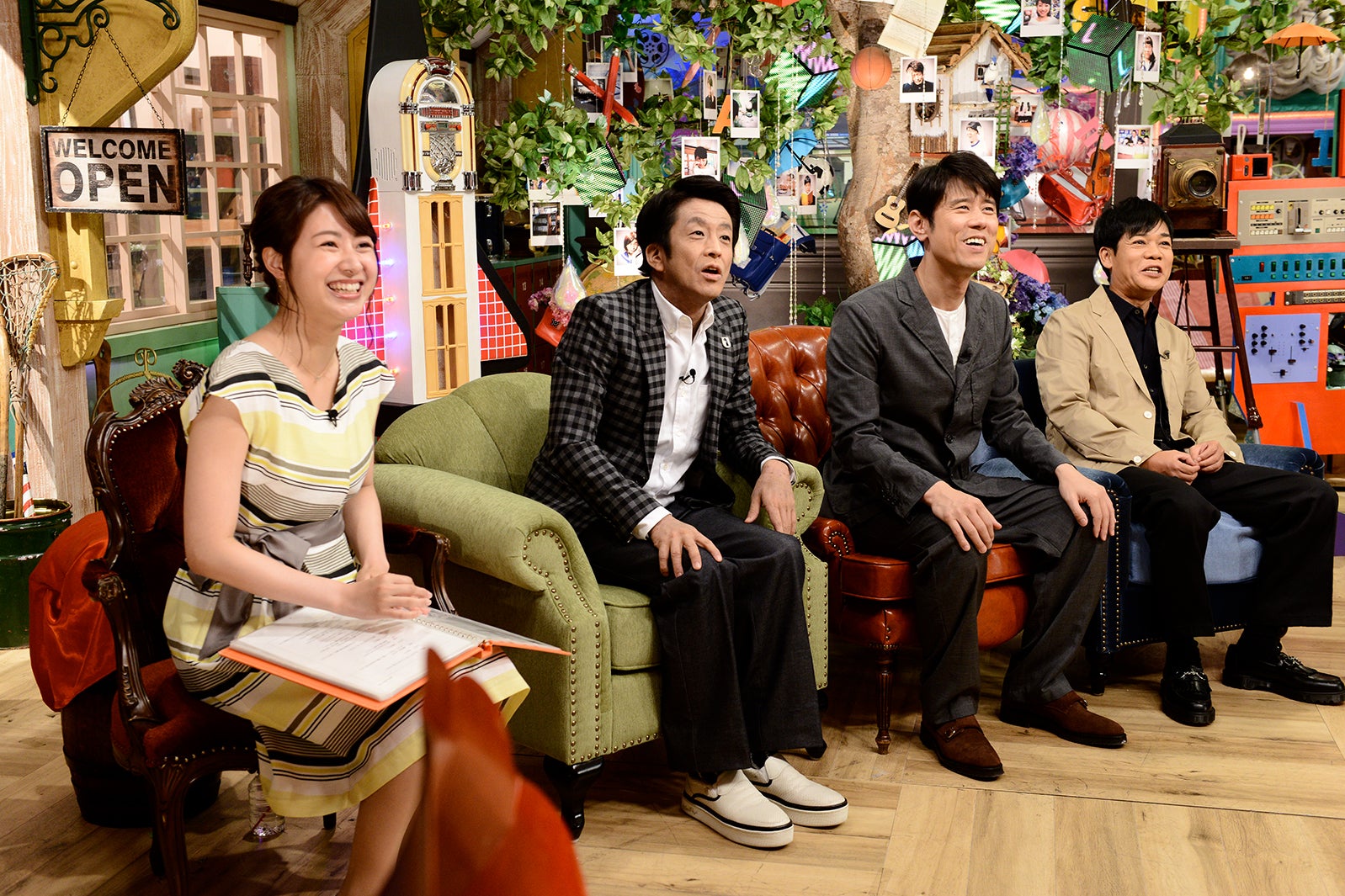 林美沙希アナウンサー、ネプチューン（C）テレビ朝日