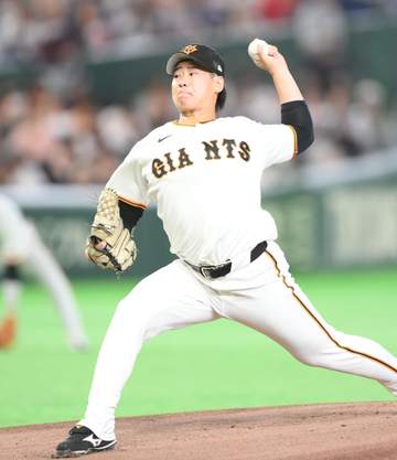 巨人・井上に援護なし 6回2失点の粘りの投球も打線は6回まで沈黙