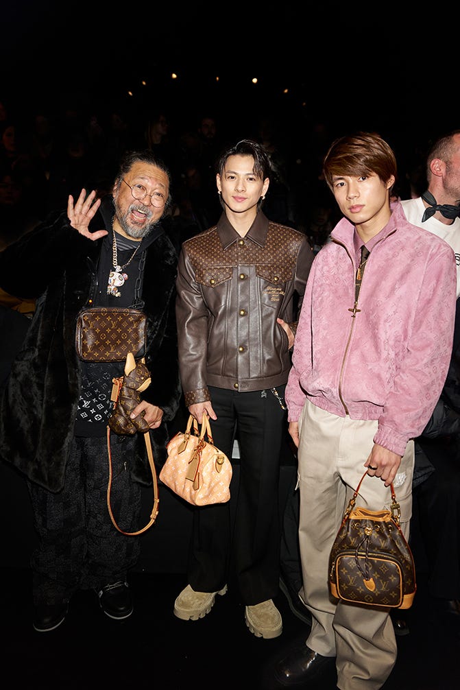 村上隆、平野紫耀、堀米雄斗(提供写真)