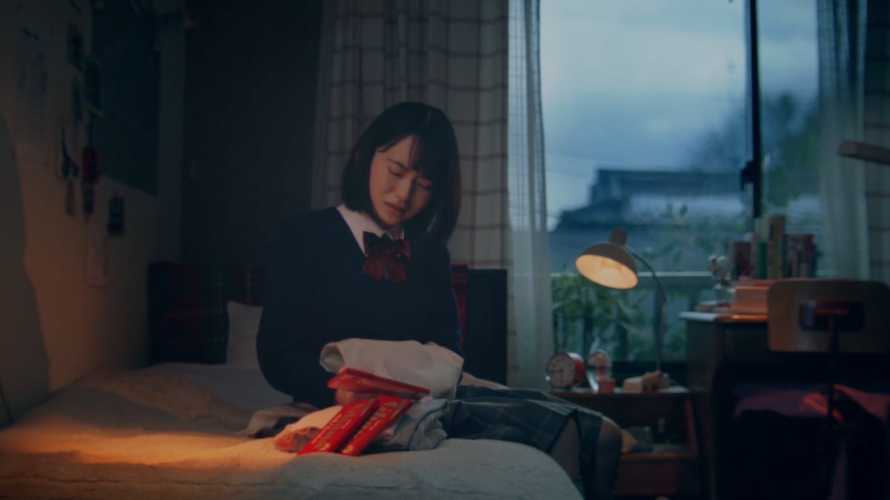 山田杏奈／新CMより（提供写真）