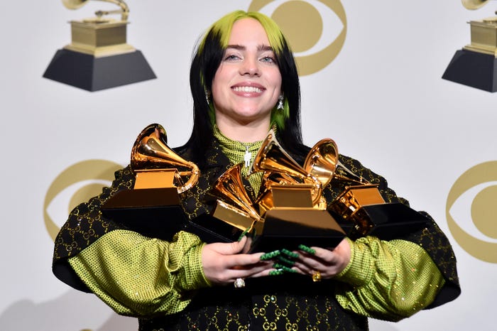 ビリー・アイリッシュ/photo by Getty Images