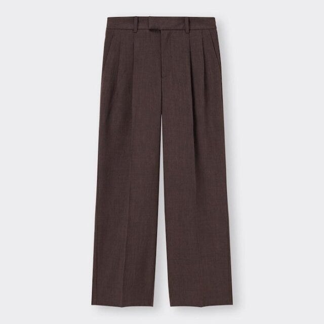 GU　着こなしパターン　6種　たむ　イラスト　ローウエストバギーパンツ