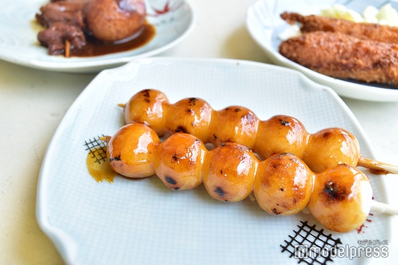 「松井屋」さんのみたらし団子（80円）