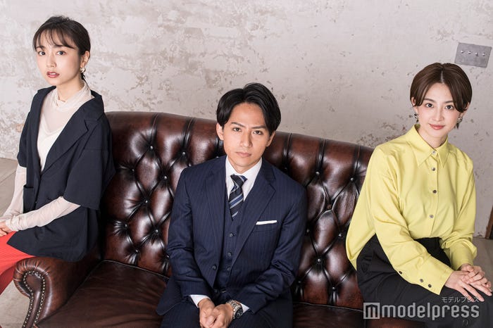 佐久間みなみアナ、安宅晃樹アナ、宮司愛海アナ (C)モデルプレス